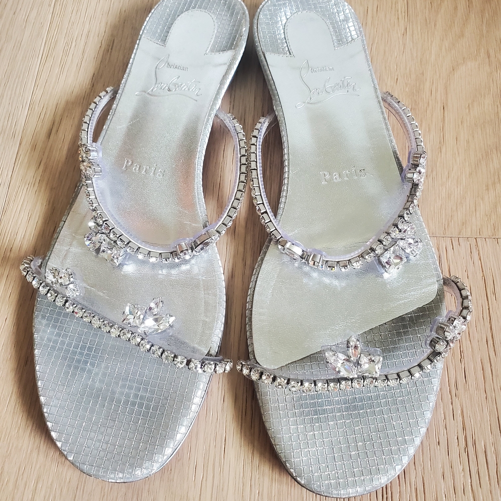 SOLD Christian Louboutin Just Queenie Sandals